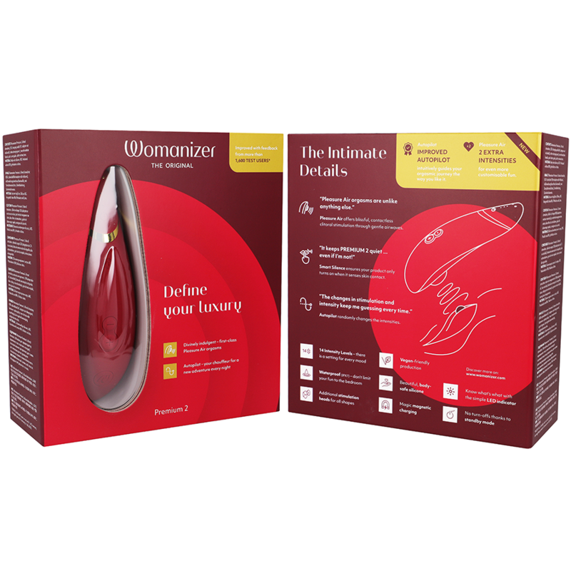 Succionador Womanizer Premium 2 Sucker Vibrator