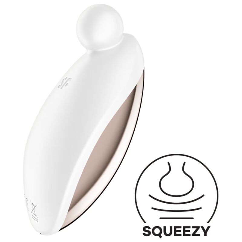 Satisfyer - Spot On 2 Vibrador Lay-On Blanco