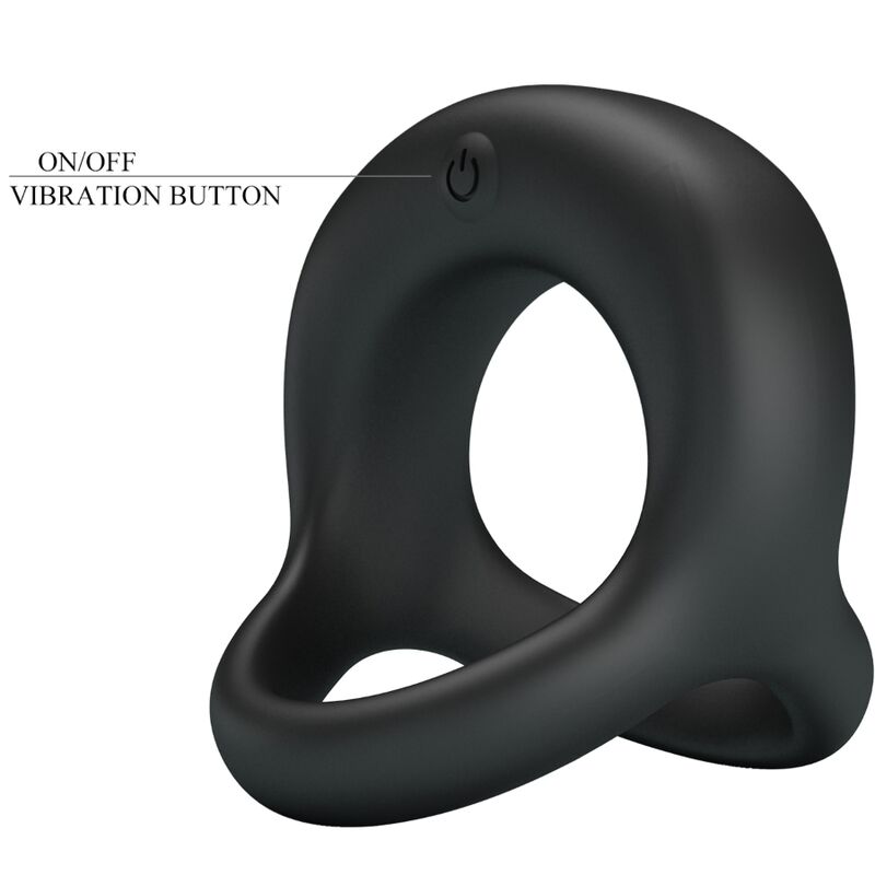 Pretty Love - Elliott Anillo Vibrador Negro