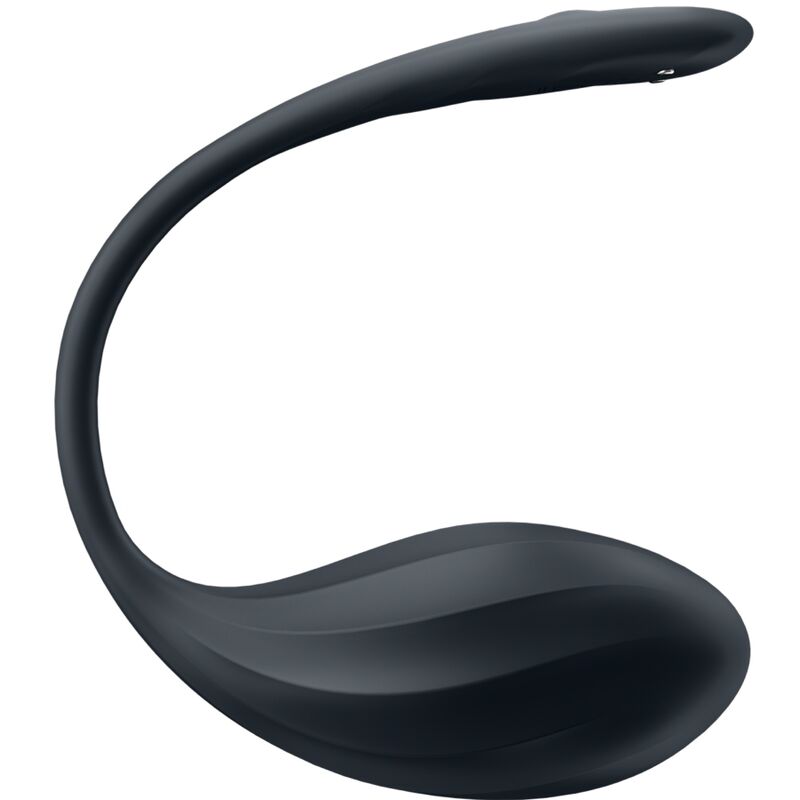 Satisfyer - Ribbed Petal Estimulador Punto G Control Remoto Negro App Gratuita