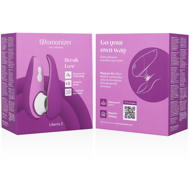 Womanizer Liberty 2 Estimulador & Succionador Clitoris Violeta