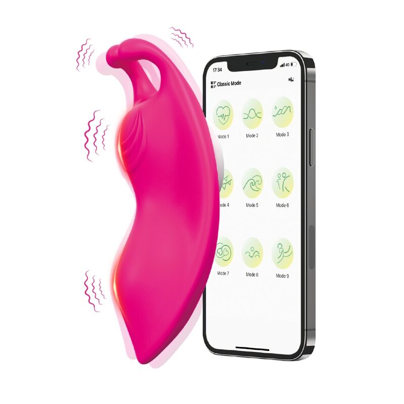 Armony - Honeybee Panties Vibrador Punto G Fucsia - App Gratuita