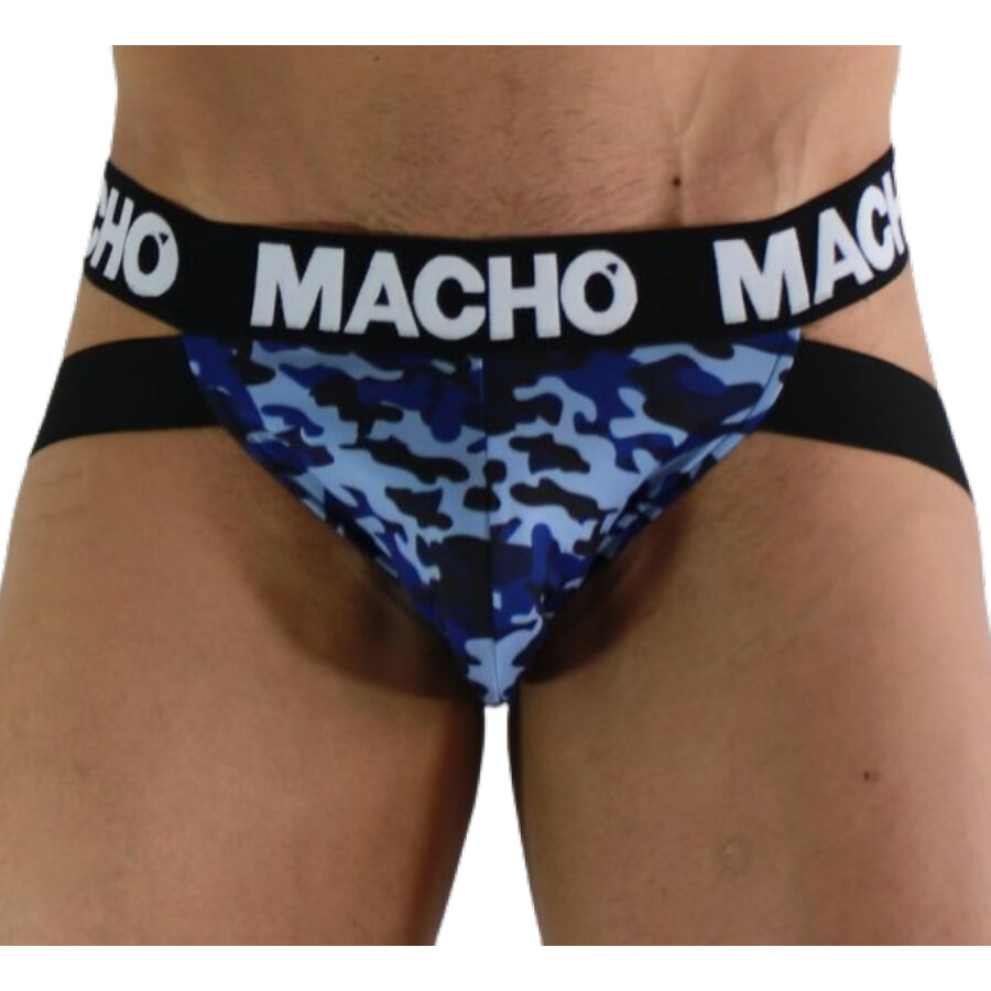 Macho - Mx28ma Jock Militar Azul S