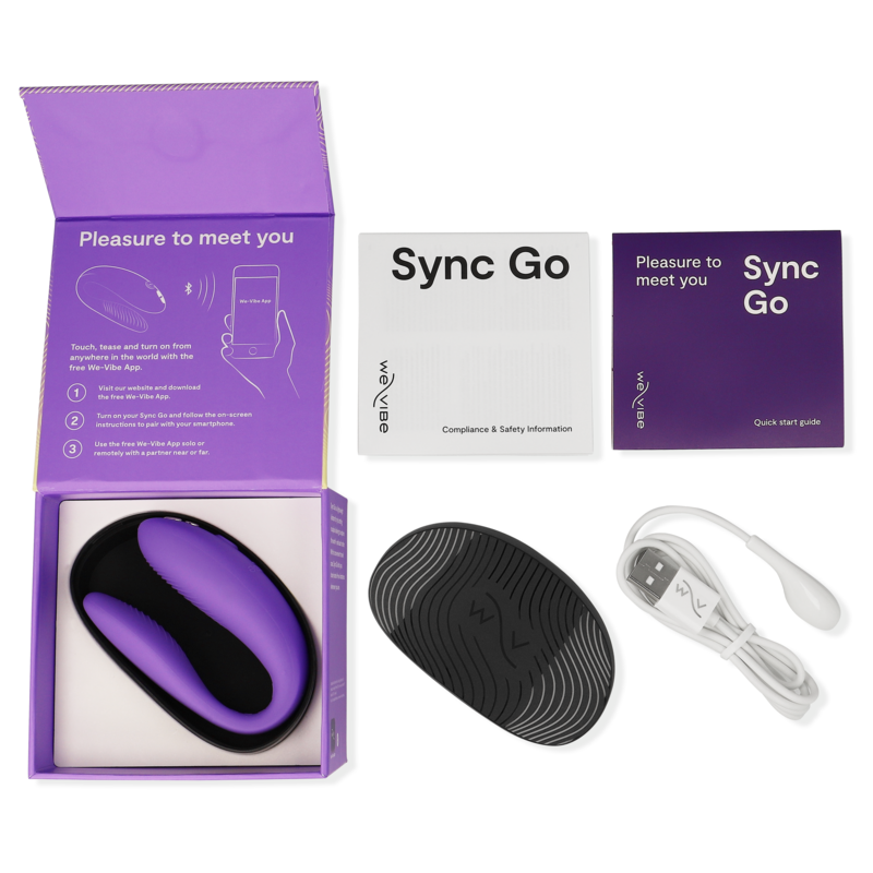 We-Vibe - Sync Go Estimulador Dual Violeta