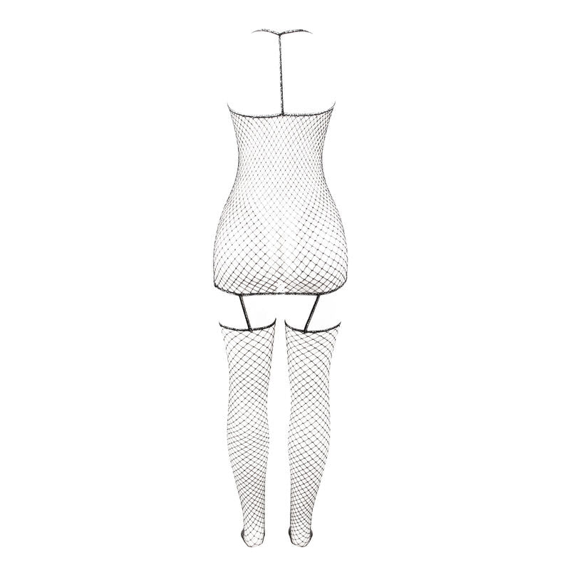Subblime - 951955 Bodystocking De Rejilla Brillante Talla Única