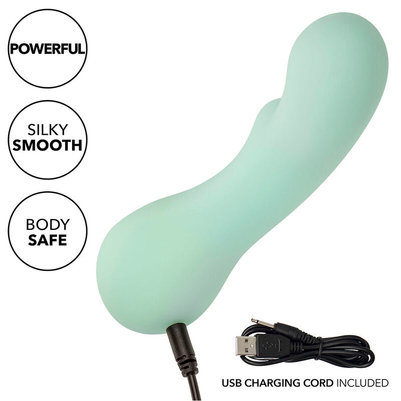 Calexotics - Pacifica Bora Bora Estimulador Punto G 10 Vibraciones Aqua