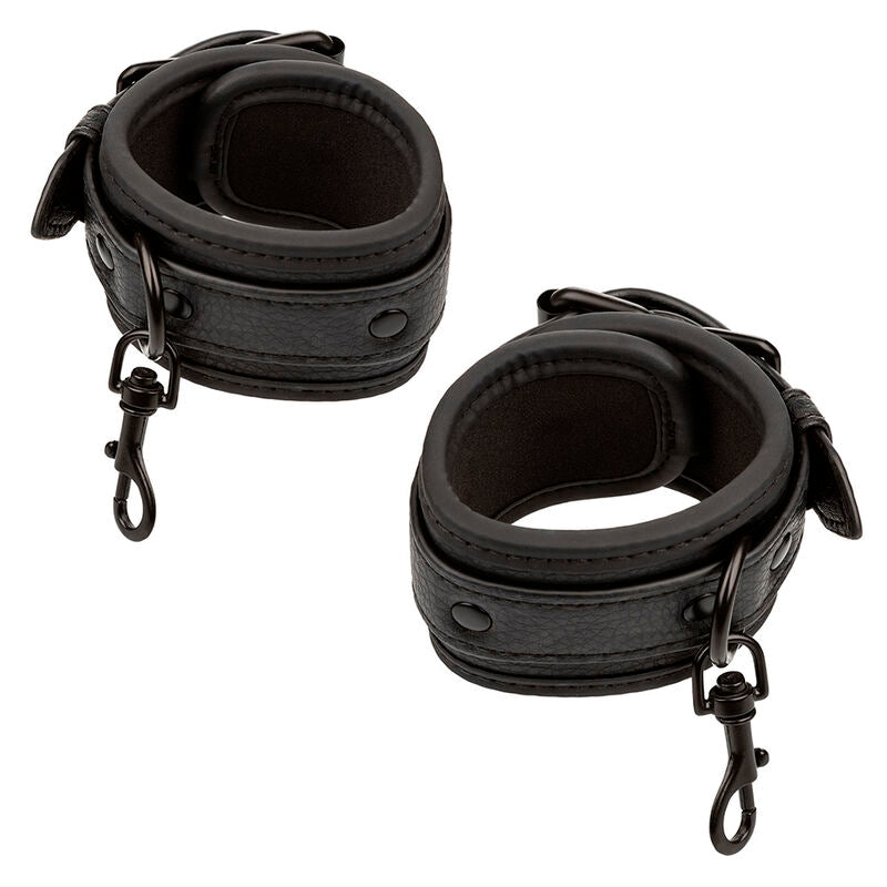 Calexotics - Nocturnal Conector Hog Tie Cuero Ajustable Negro