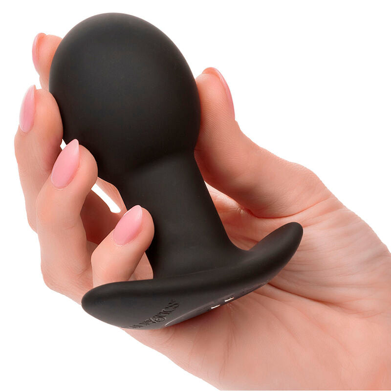 Calexotics - Rock Bottom Plug Anal 10 Vibraciones Silicona Negro