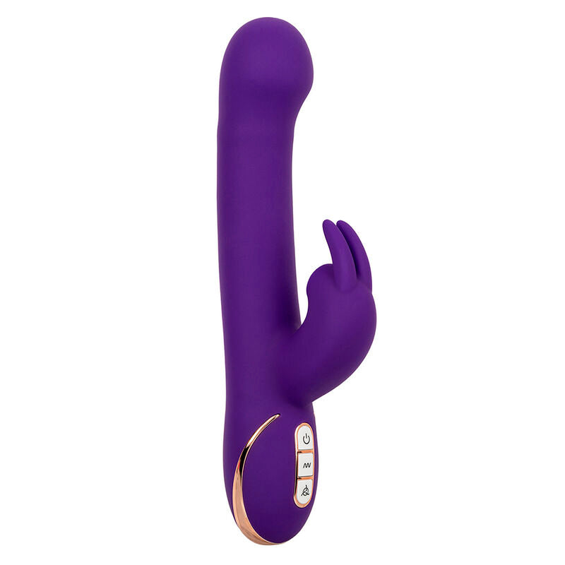 Calexotics - Jack Vibrador Rabbit Y Estimulador 7 Niveles De Vibración Y Succión Azul