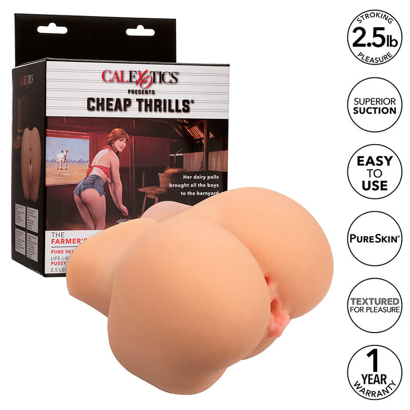 Calexotics - The Farmers Daughter Doble Masturbador Realístico Natural
