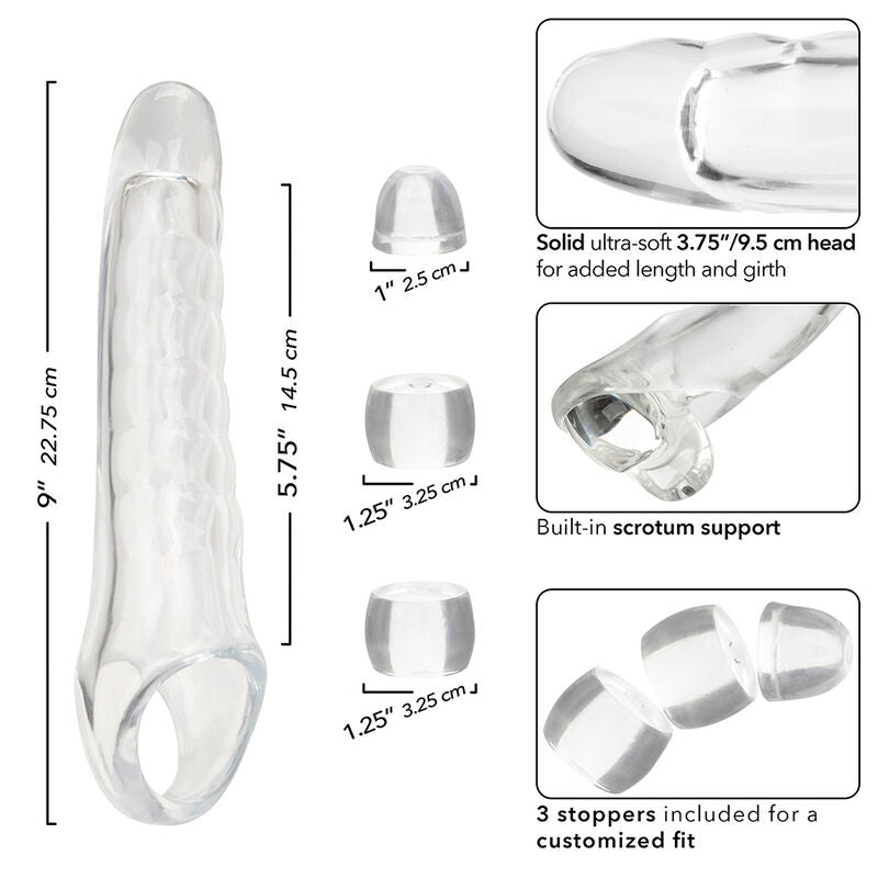 Calexotics - Maxx Extensor De Pene Ajustable Transparente