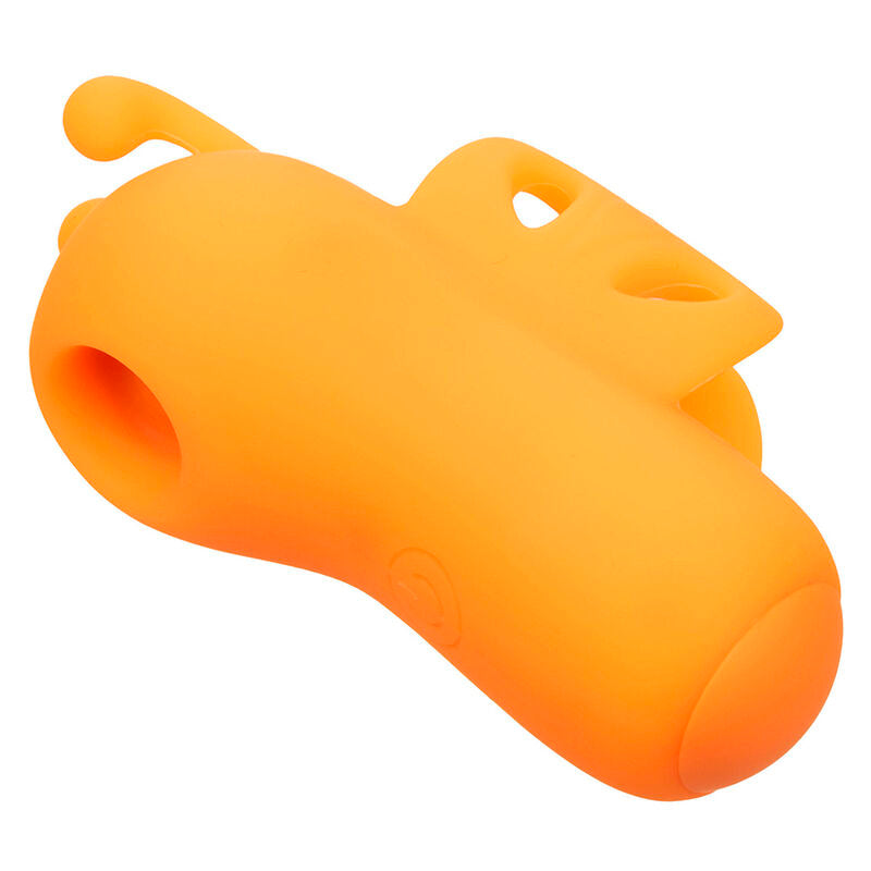 Calexotics - Neon Vibes The Buzzing Vibe Estimulador De Dedo 10 Vibraciones Naranja