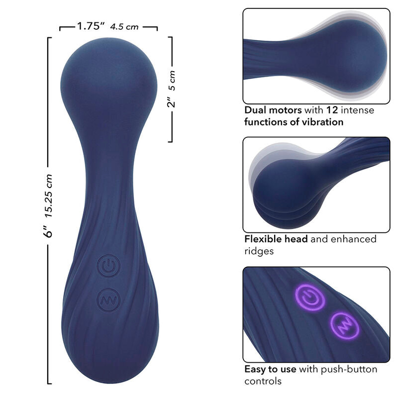 Calexotics - Charisma Temptation Masajeador 12 Funciones Morado