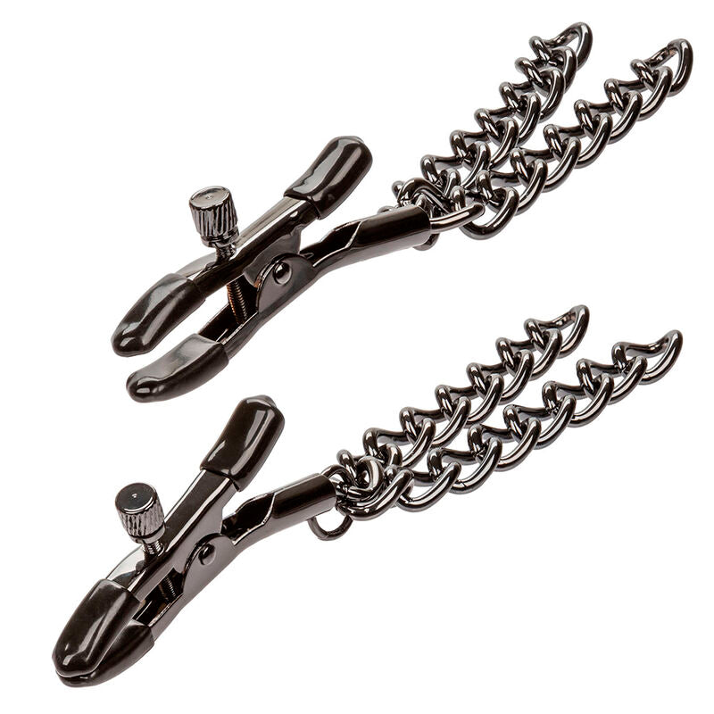 Calexotics - Euphoria Pinzas Pezones Con Cadena 14,5 Cm
