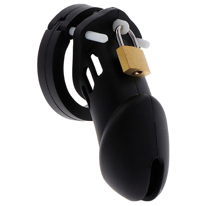 Hidden Desire - Extreme Jaula De Castidad Silicona Talla L Negro