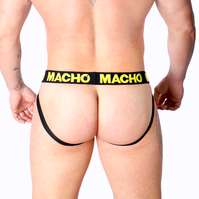 Macho - Mx25a Jock Lycra Amarillo S