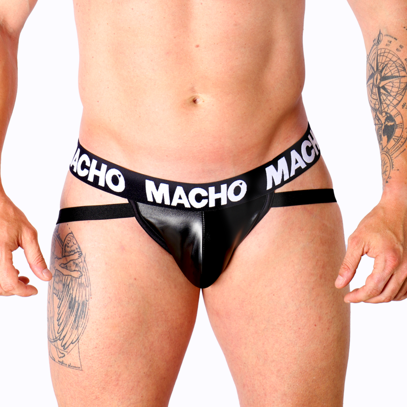 Macho - Mx25nc Jock Cuero Negro Xl
