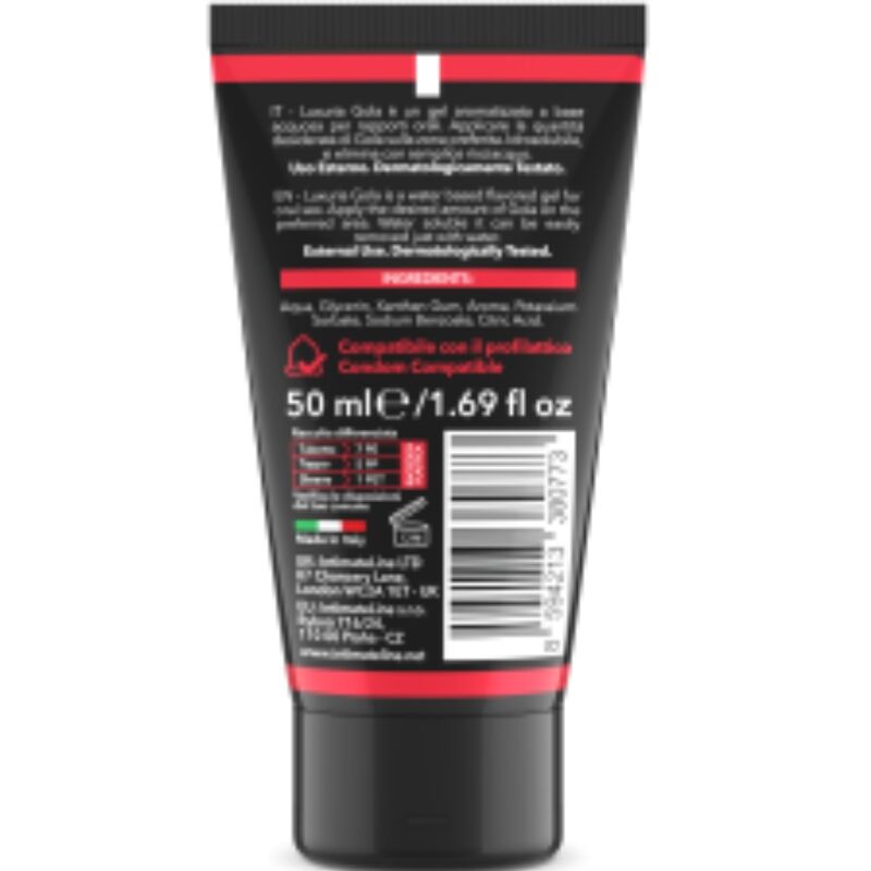 Intimateline Luxuria - Gola Gel Oral Fresa 50 Ml