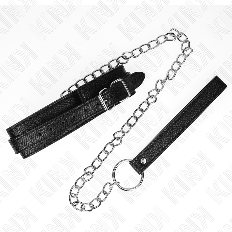 Kink - Collar Con Correa 65 Cm Patrón De Serpiente