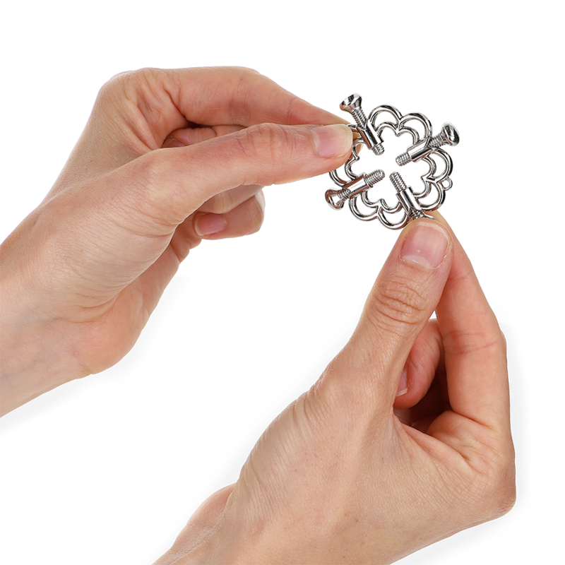 Kink - Pinzas Para Pezones Flor Metálica