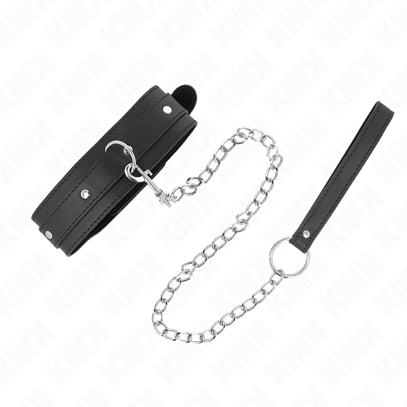 Kink - Collar Con Correa 65 Cm 1 Anillo Ajustable 38-49 Cm X 5 Cm