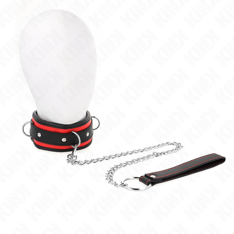 Kink - Collar Con Correa 65 Cm Pesado Modelo 2 Ajustable 36.5-50 Cm