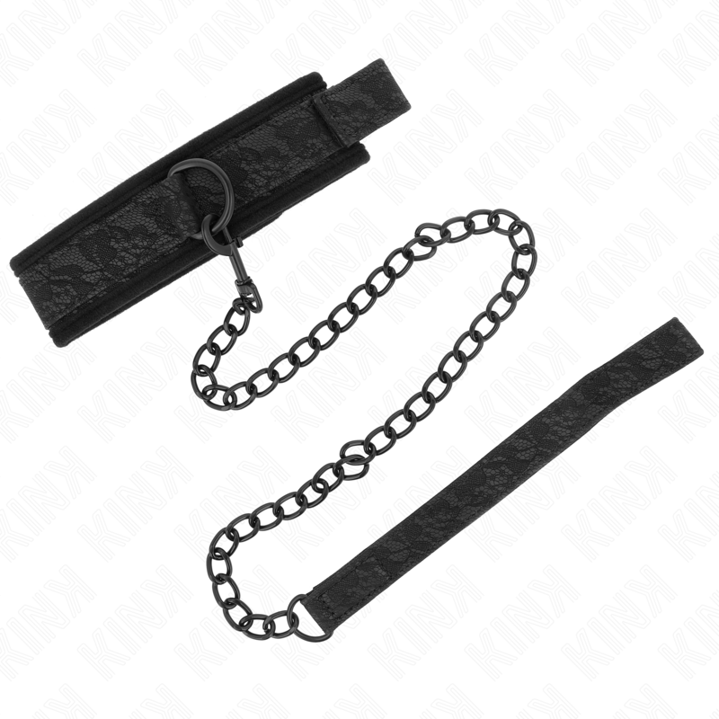 Kink - Collar Con Correa 77 Cm Modelo Básico Modelo 5 Ajustable 34-54 Cm X 5 Cm