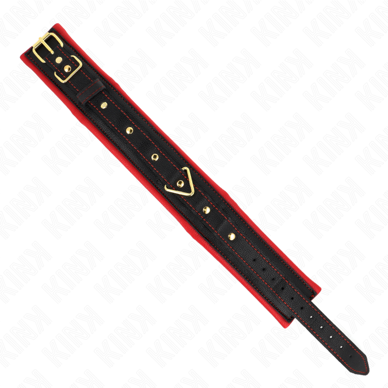 Kink - Collar Con Correa De Tejido Liso Ajustable 33-48 Cm X 5.7 Cm