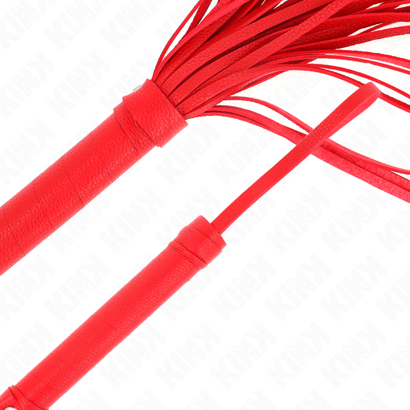 Kink - Látigo Pvc Blando Rojo 70 Cm