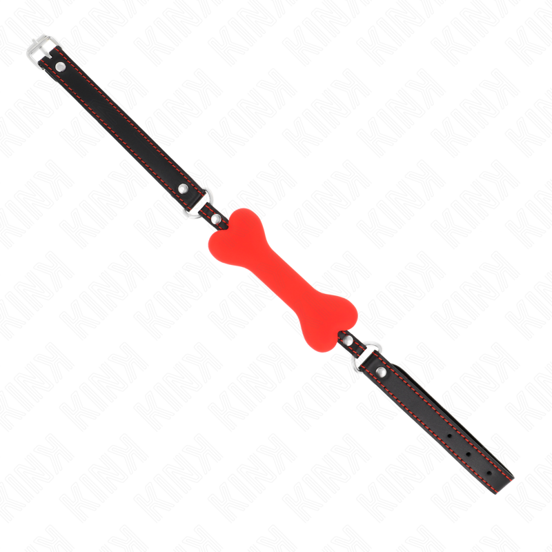 Kink - Mordaza De Hueso 12 Cm Rojo 63 X 2 Cm