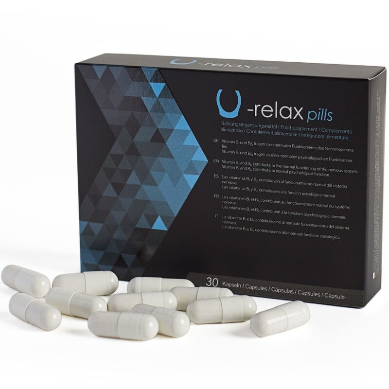 500 Cosmetics - U-Relax Cápsulas Relajación Y Reducción Ansiedad - 30 Cápsulas