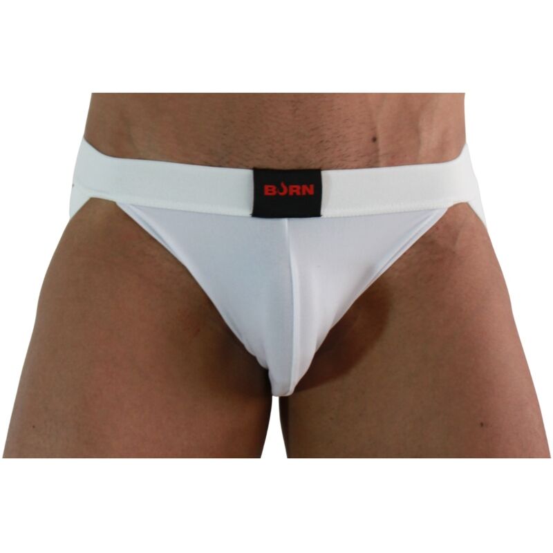 Burn - 007 Jock Lycra Blanco L