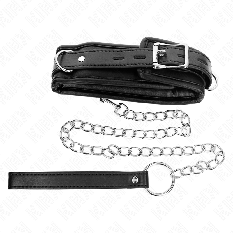 Kink - Collar Con Correa 65 Cm Pesado Modelo 1 Ajustable 36.5-50 Cm