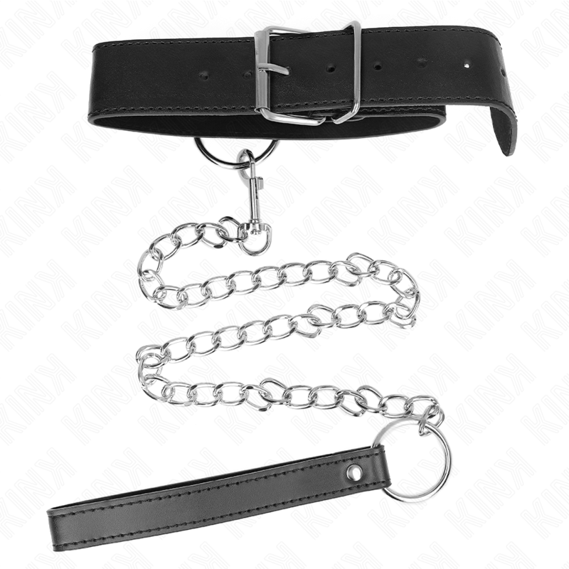 Kink - Collar Con Correa Modelo Básico Modelo 4 Ajustable 36-43 Cm