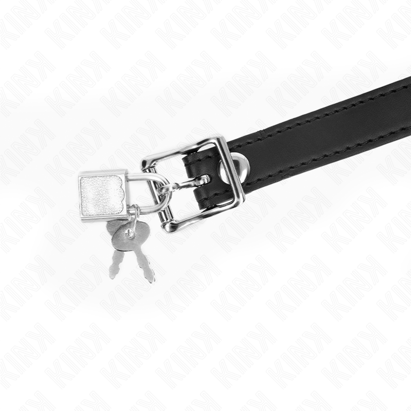 Kink - Mordaza De Bola 4 Cm De Silicona Modelo 1 Con Candado 60 X 2 Cm