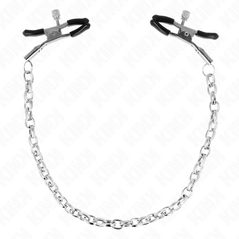 Kink - Pinzas Para Pezones Con Cadena Gruesa 30 Cm