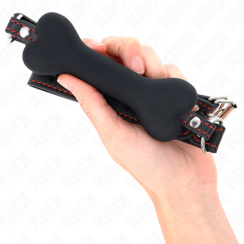 Kink - Mordaza De Hueso 12 Cm Negro 63 X 2 Cm