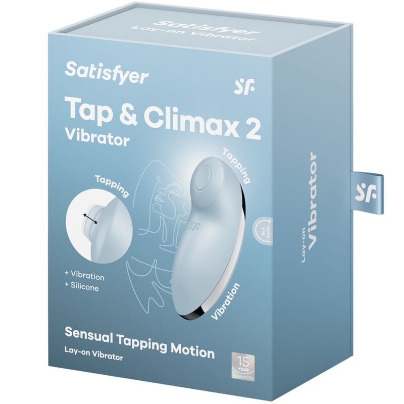 Tap & Climax 2 Sensual Tapping Motion Blue