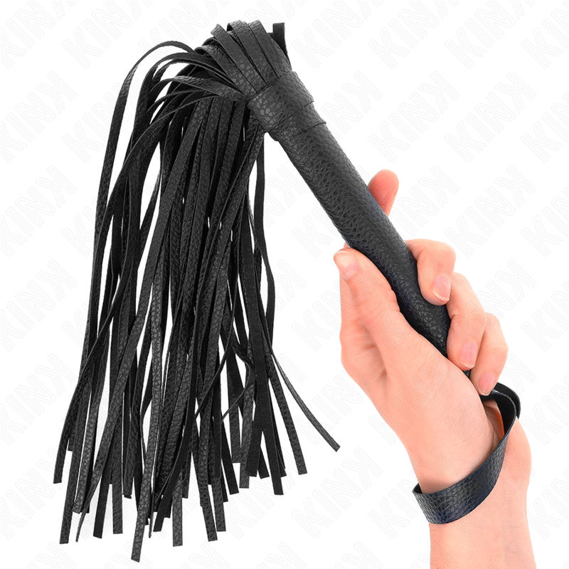 Kink - Látigo Negro Azulado Oscuro 43.5 Cm