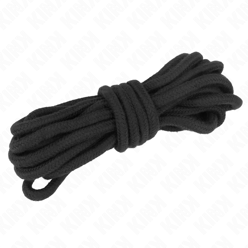 Kink - Cuerda De Algodón 10 Metros Negro