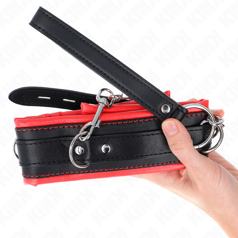 Kink - Collar Con Correa 65 Cm Pesado Modelo 3 Ajustable 36.5-50 Cm
