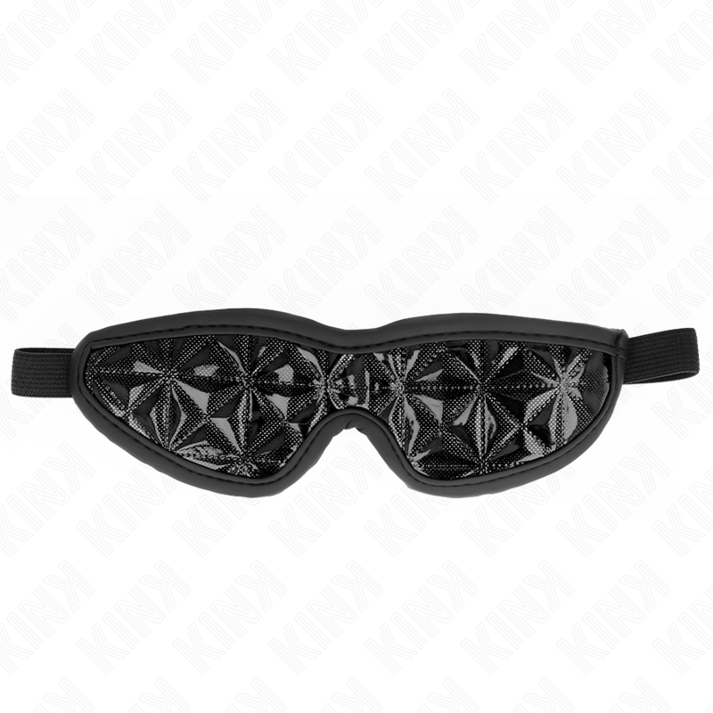 Kink - Venda Con Patrón De Diamantes Negro 20.5 X 6 Cm