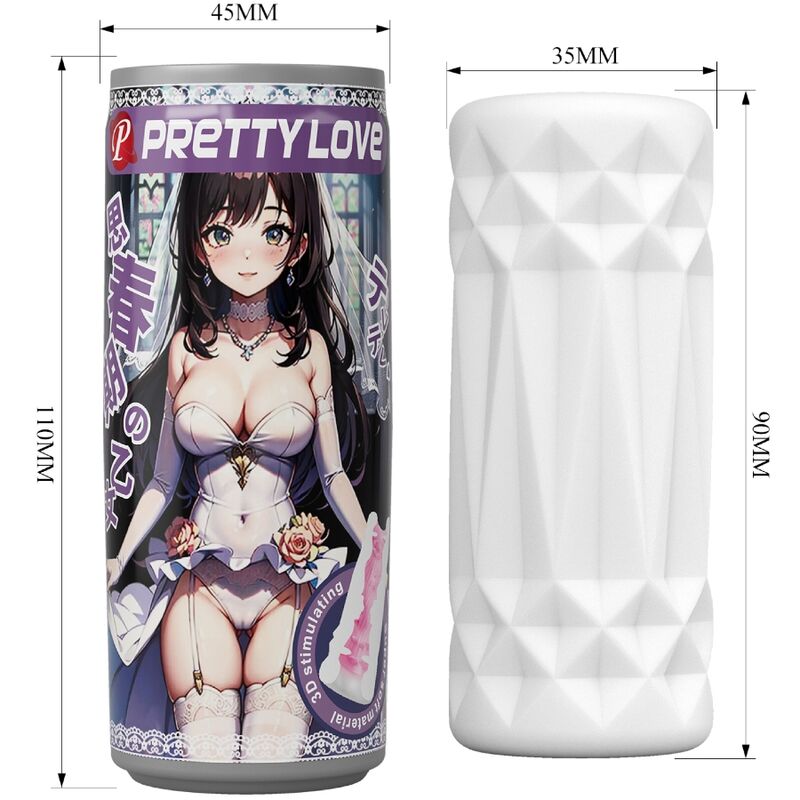 Pretty Love - Masturbador Masculino Lata Modelo 2