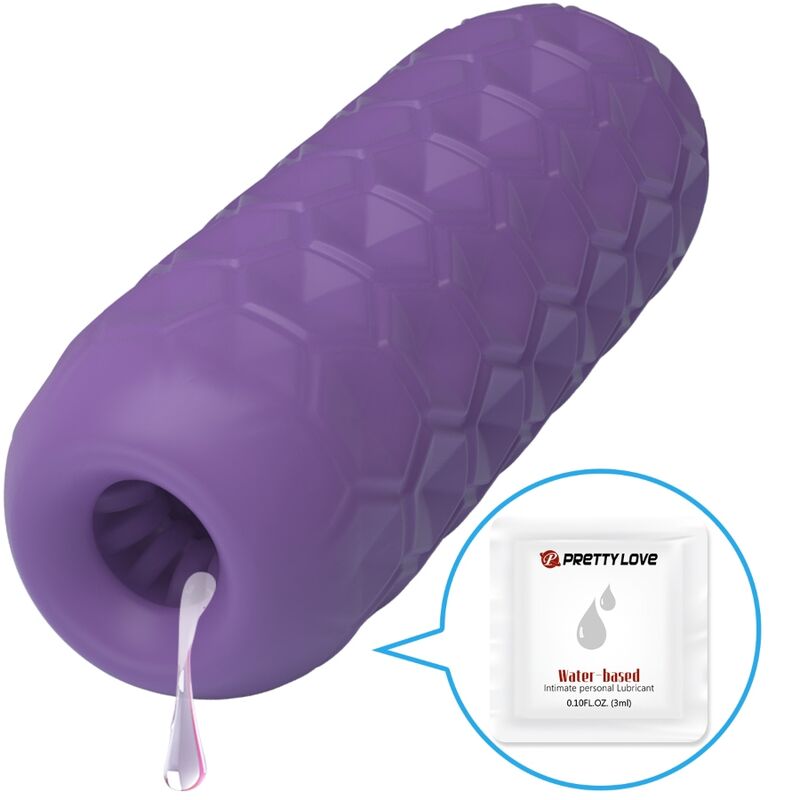 Pretty Love - Twin Balls Masturbador Masculino Morado