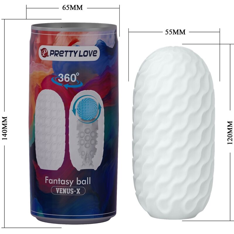 Pretty Love - Venus X Masturbador Masculino Modelo 2 Blanco