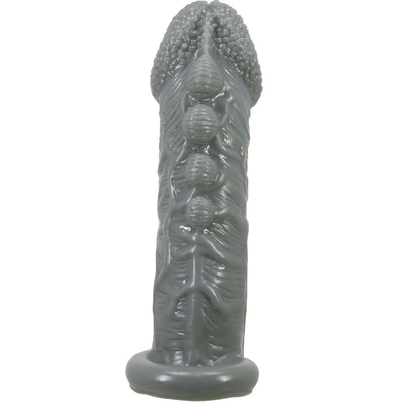 Pretty Love - Funda Realística Alargadora Y Retardante Para Pene Gris