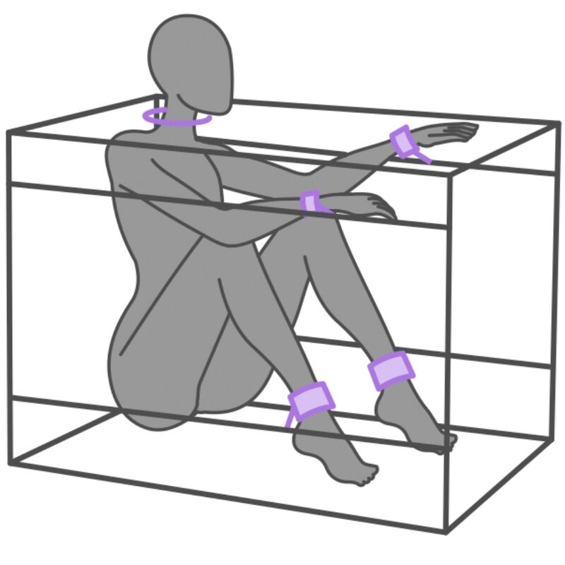 Secret Dome - Kink Club La Niche Cabina Morado