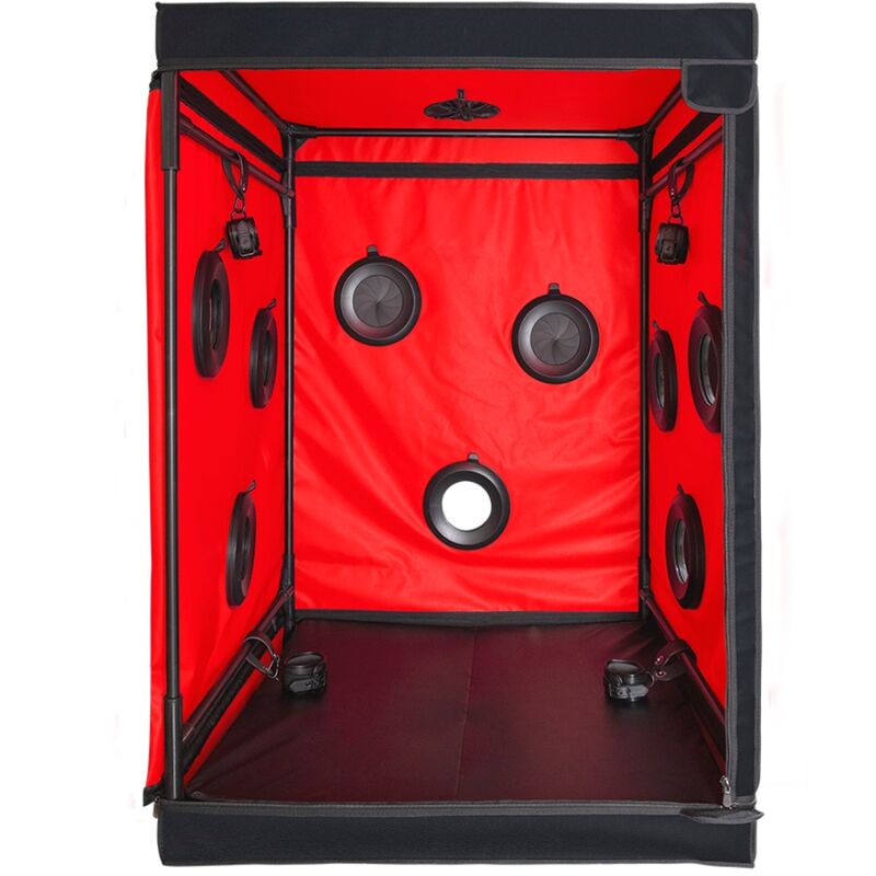 Secret Dome - Kink Club Cabina Scandale Negro & Rojo