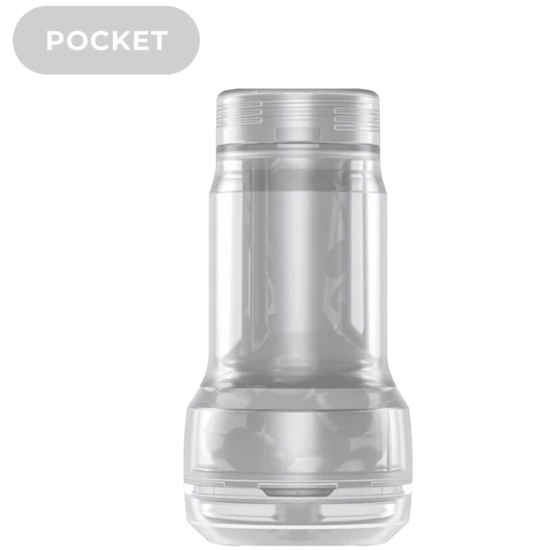 Kiiroo - Feel Pocket Stroker Crystal By Kiiroo Transparente