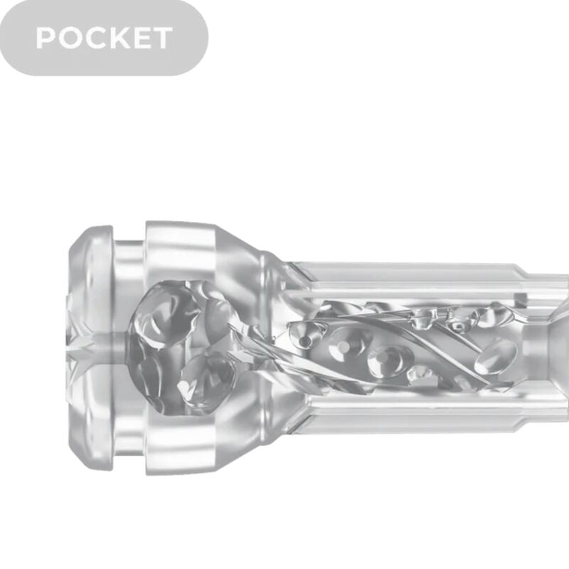 Kiiroo - Feel Pocket Stroker Crystal By Kiiroo Transparente